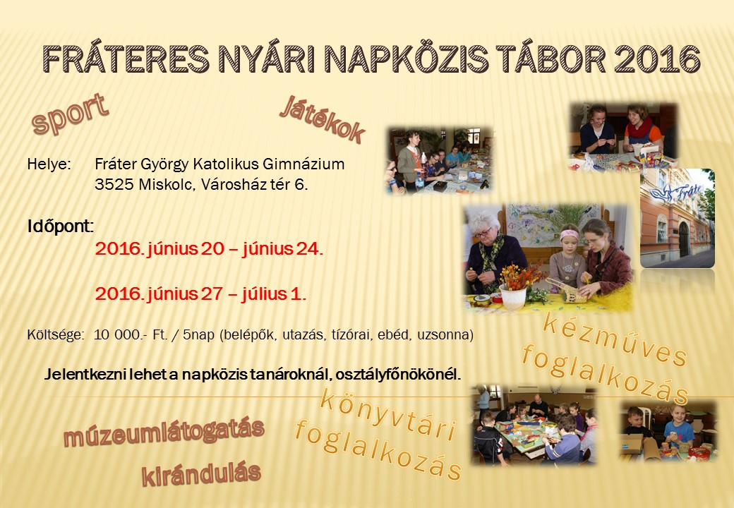 tábor 2016 